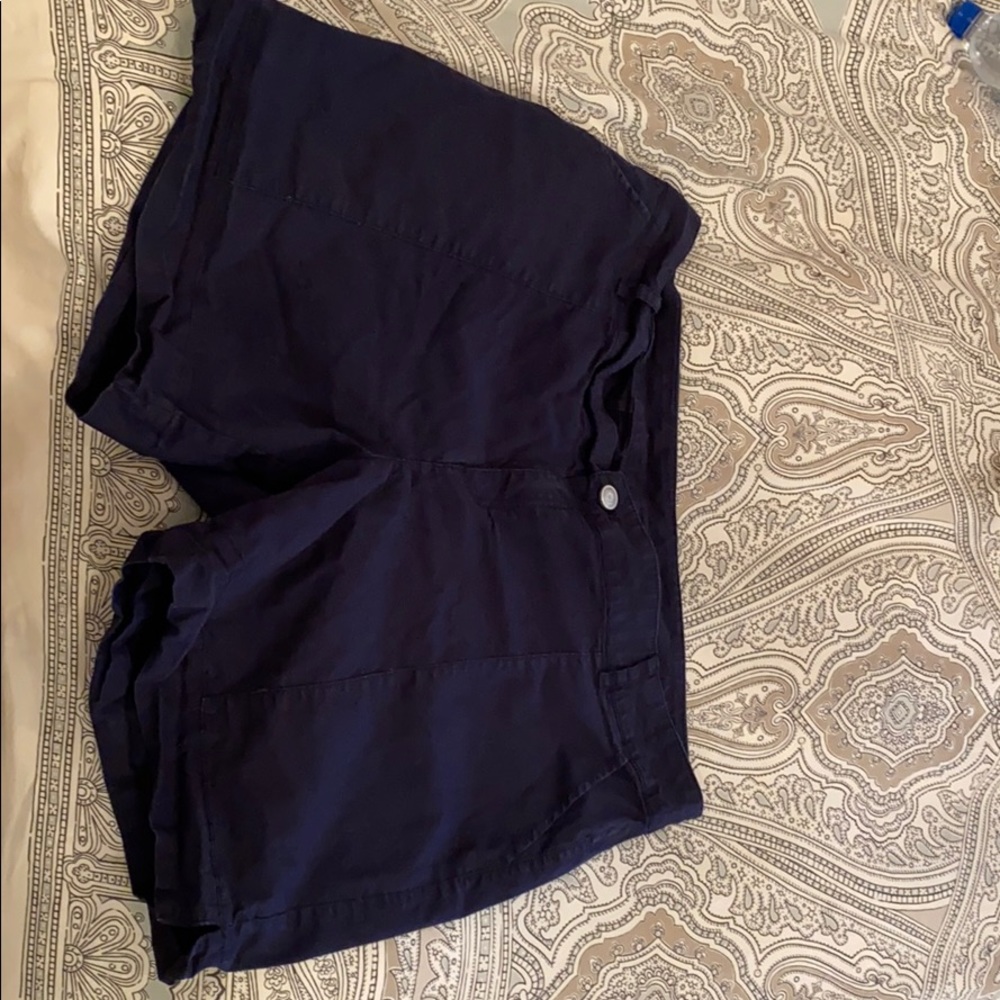 Size 20 Lane Bryant Navy shorts super comfortable!